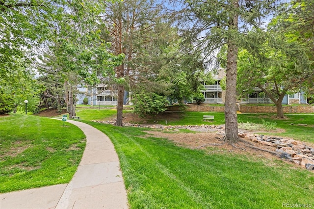 8335 Fairmount Dr Unit 208, Denver, CO 80247 - view of property's community featuring a lawn