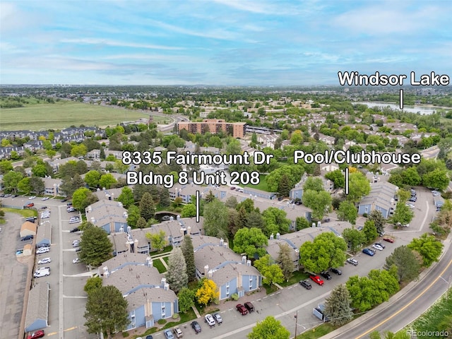 8335 Fairmount Dr Unit 208, Denver, CO 80247 - drone / aerial view