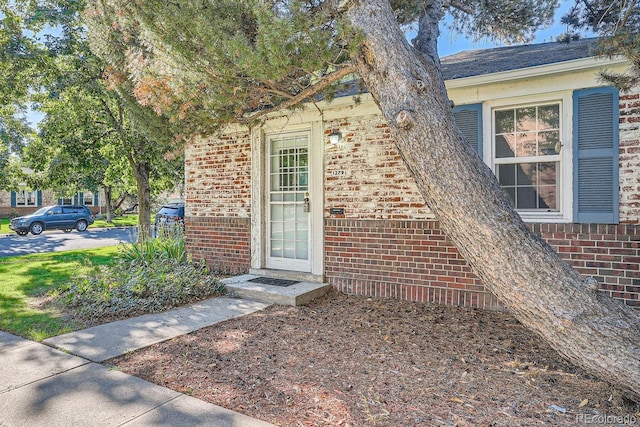 view of entrance to property