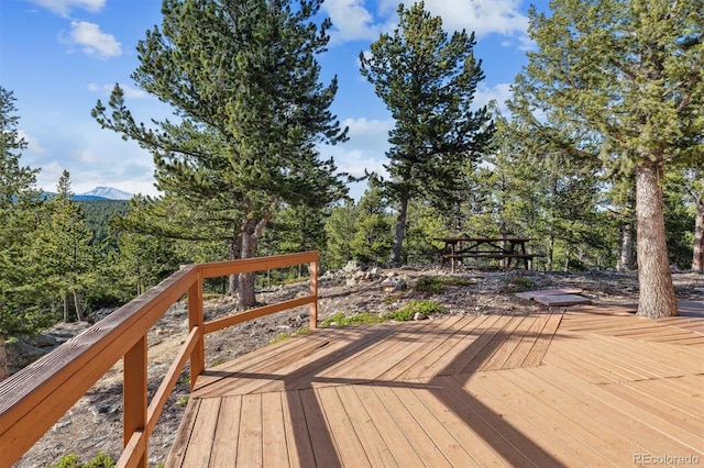600 Rock Lake Rd, Ward, CO 80481 - view of deck