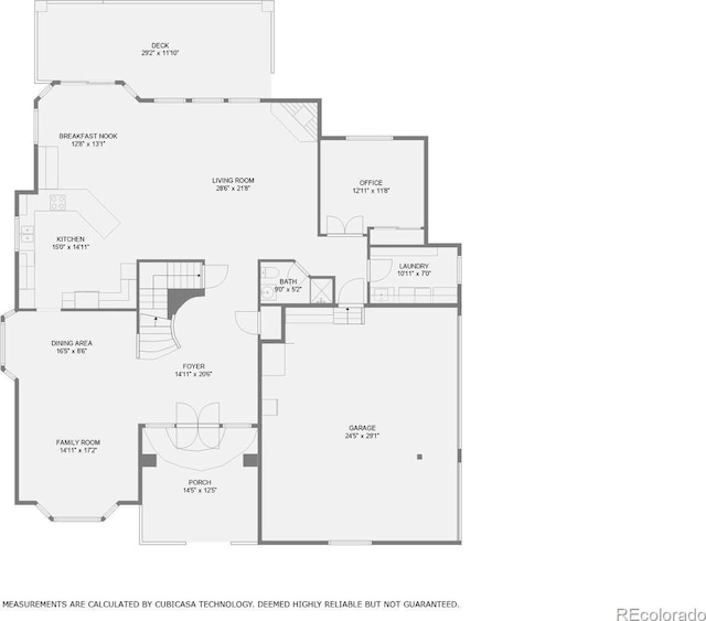 7758 Edgewater Ct, Lone Tree, CO 80124 - home floor plan