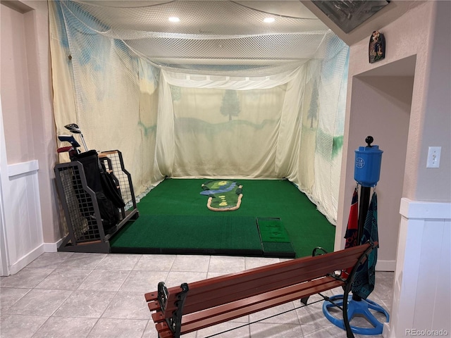 7758 Edgewater Ct, Lone Tree, CO 80124 - game room featuring tile patterned flooring