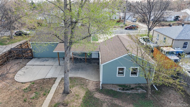 bird's eye view
