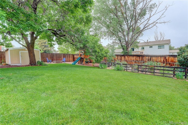 10527 Pierson Cir, Westminster, CO 80021 - view of yard with a playground