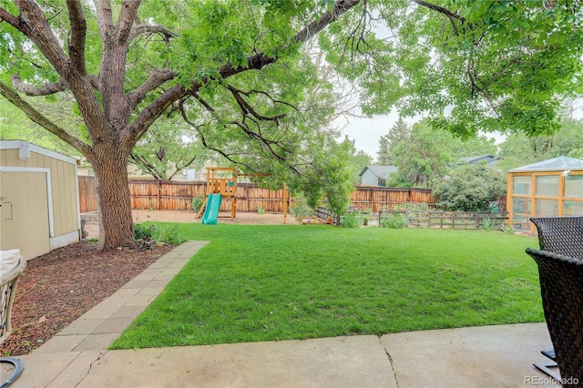 10527 Pierson Cir, Westminster, CO 80021 - view of yard featuring a playground