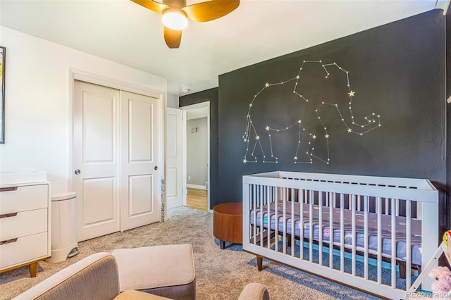 9580 W 51st Ave, Arvada, CO 80002 - bedroom with carpet floors and a closet