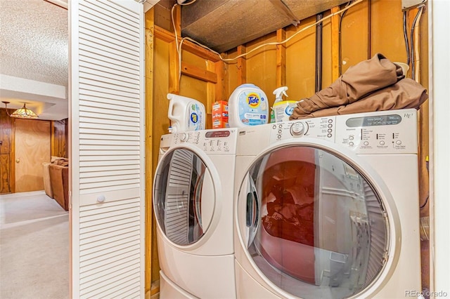 9580 W 51st Ave, Arvada, CO 80002 - laundry area featuring independent washer and dryer and carpet flooring