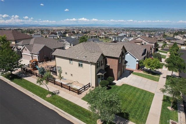 11951 Singing Winds St, Parker, CO 80138 - aerial view of residential area