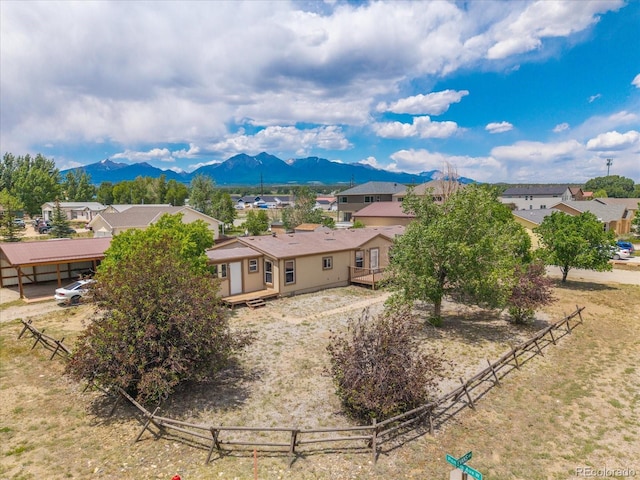 110 Evans Ave, Poncha Springs, CO 81242 - mountain view featuring nearby suburban area