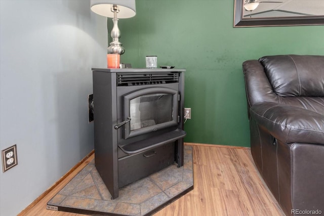 110 Evans Ave, Poncha Springs, CO 81242 - detailed view of wood finished floors and baseboards