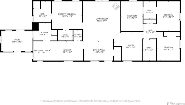 110 Evans Ave, Poncha Springs, CO 81242 - view of room layout