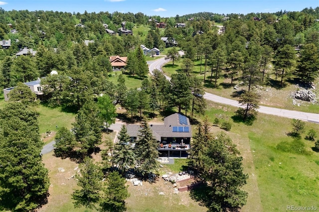 1555 Genesee Ridge Rd, Golden, CO 80401 - aerial view