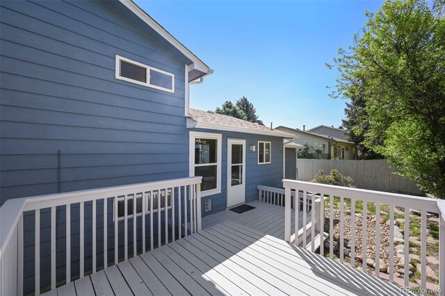 8679 Apache Plume Dr, Parker, CO 80134 - view of wooden terrace