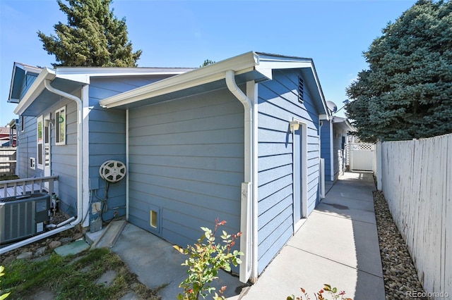 8679 Apache Plume Dr, Parker, CO 80134 - view of home's exterior with central AC unit