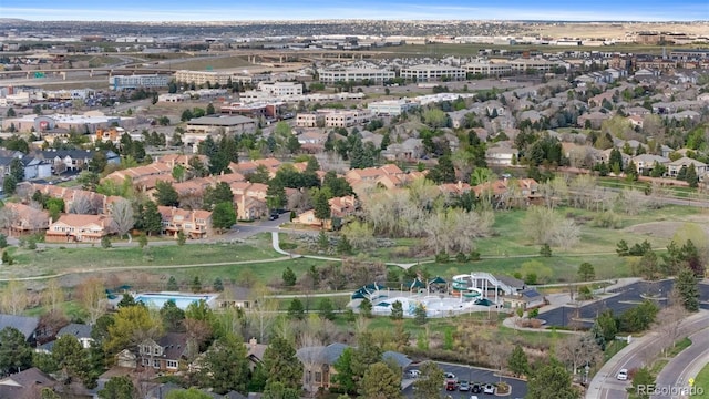 8132 Lodgepole Trl, Lone Tree, CO 80124 - birds eye view of property featuring a residential view