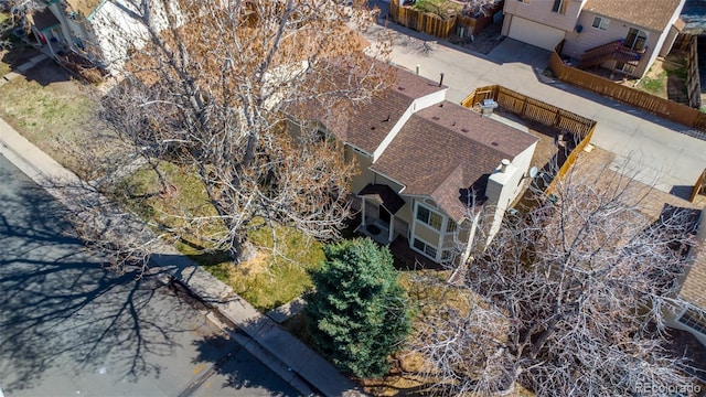4362 Nepal St, Denver, CO 80249 - aerial view of property and surrounding area