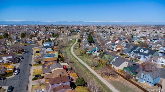 4362 Nepal St, Denver, CO 80249 - aerial view of property's location with nearby suburban area