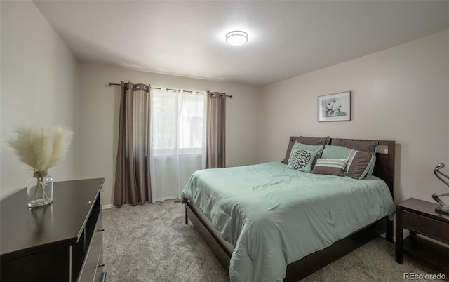 11030 Pine Meadows Rd, Colorado Springs, CO 80908 - bedroom featuring light colored carpet and baseboards