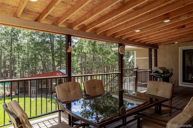 11030 Pine Meadows Rd, Colorado Springs, CO 80908 - view of sunroom / solarium