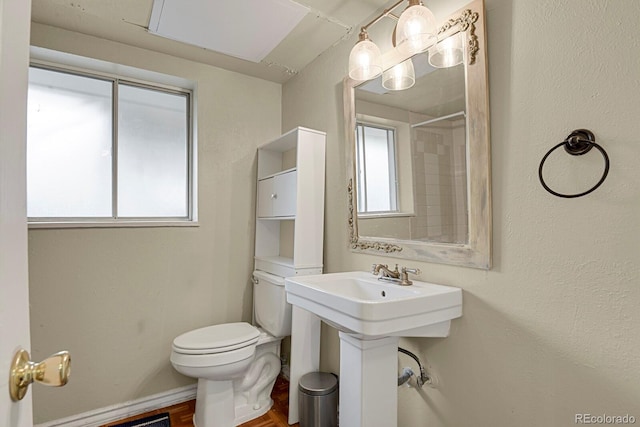 bathroom with toilet