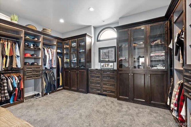 15295 E Cherry Creek S Road, Larkspur, CO 80118 - spacious closet with light colored carpet