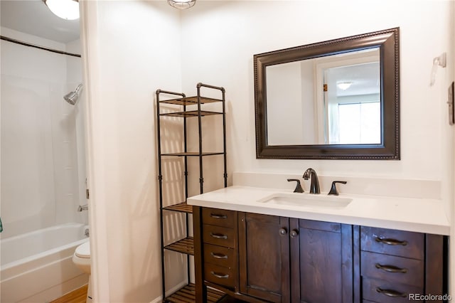 1302 S Parker Rd Unit 134, Denver, CO 80231 - bathroom with vanity and bathtub / shower combination