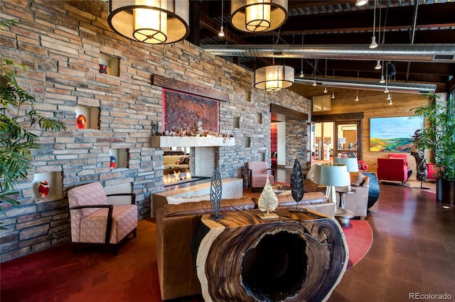 common area with visible vents