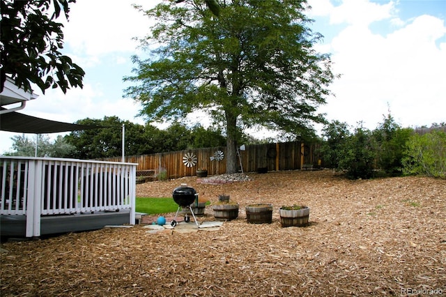 1008 Park View Ct, Castle Rock, CO 80104 - view of yard featuring fence