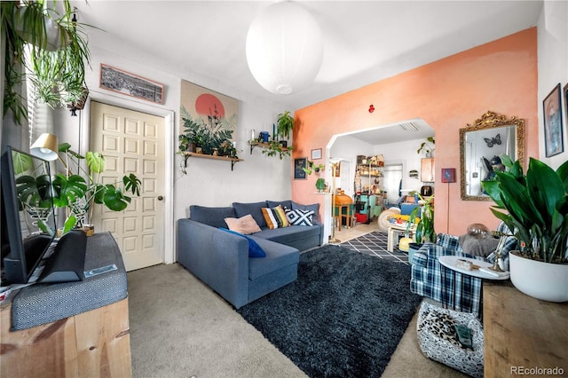 741 Mariposa St, Denver, CO 80204 - view of carpeted living area