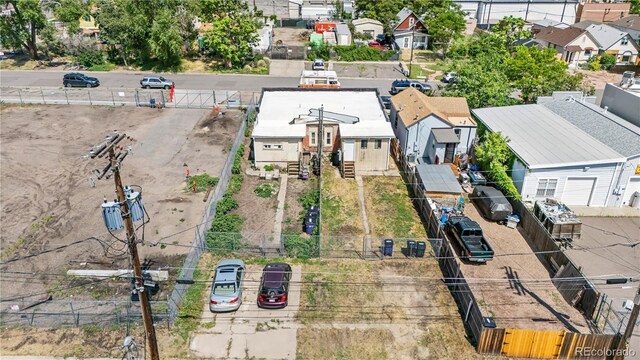 741 Mariposa St, Denver, CO 80204 - aerial view of residential area