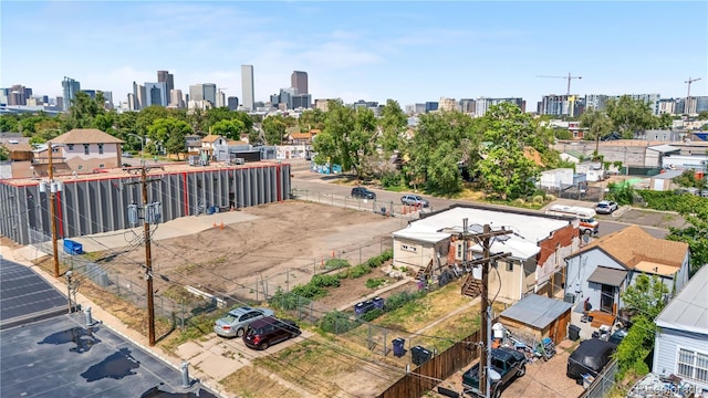 741 Mariposa St, Denver, CO 80204 - drone / aerial view of skyline