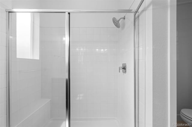 2740 W 68th Ave, Denver, CO 80221 - bathroom with a shower stall and toilet