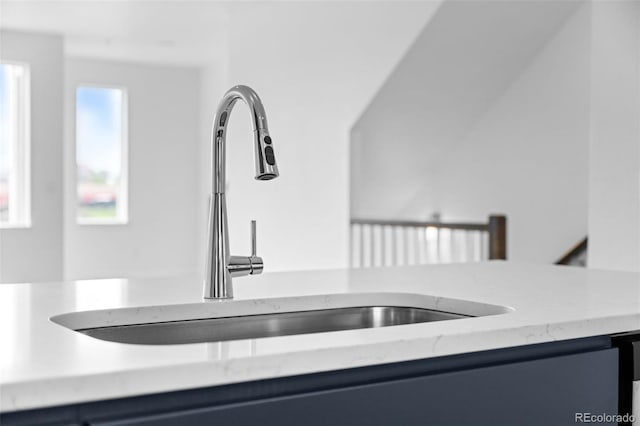 2740 W 68th Ave, Denver, CO 80221 - kitchen view of a sink and light stone countertops