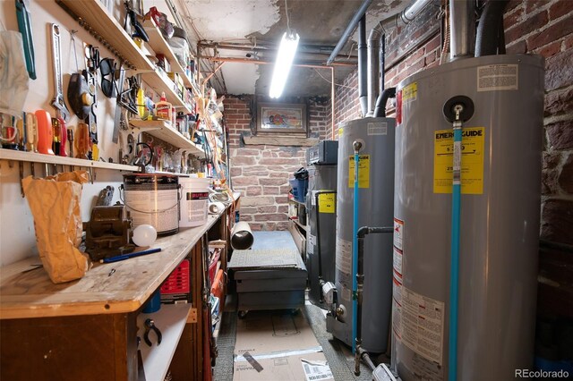 utilities with water heater