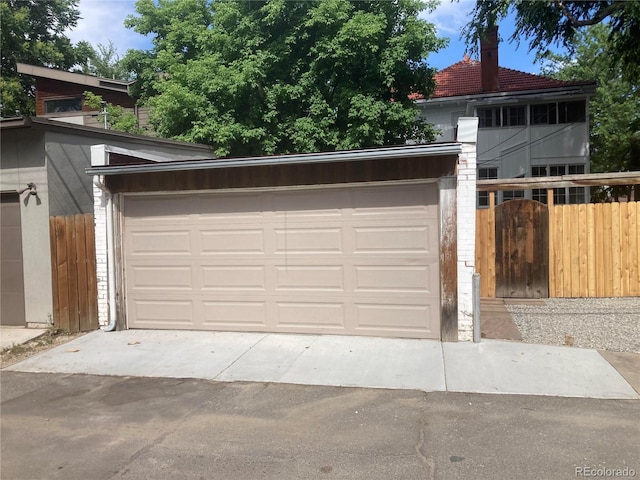 1817-1821VINE Vine St, Denver, CO 80206 - view of garage