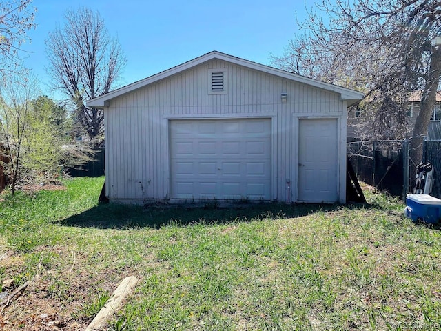 3190 S Joplin Ct, Aurora, CO 80013 - view of detached garage