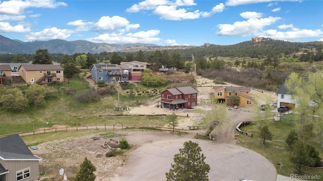 826 Meadow Ln, Palmer Lake, CO 80133 - aerial view of a mountainous background