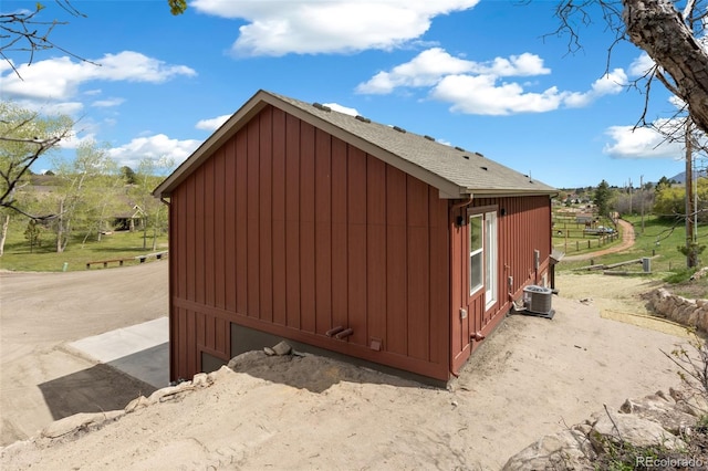 826 Meadow Ln, Palmer Lake, CO 80133 - view of property exterior featuring central AC unit