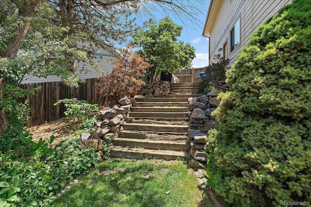 11149 Seton Pl, Westminster, CO 80031 - view of yard with stairway