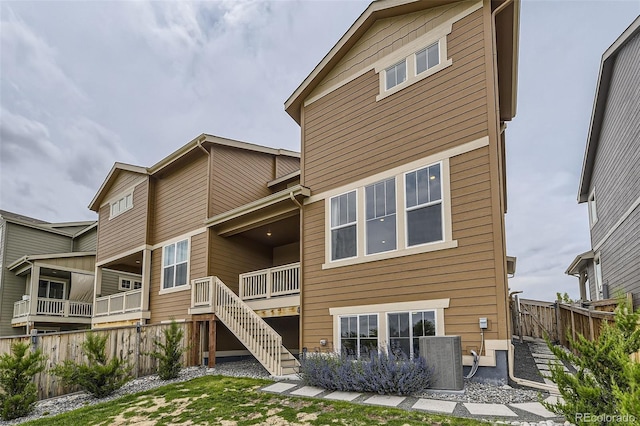 8982 Spaulding St, Parker, CO 80134 - back of house with stairway