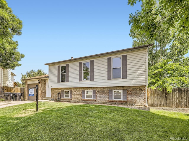 11062 Hudson Ct, Thornton, CO 80233 - split level home featuring brick siding