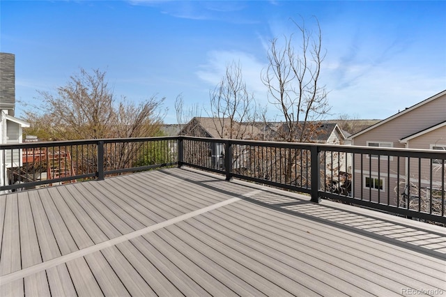8414 Bed Straw St, Parker, CO 80134 - view of wooden deck
