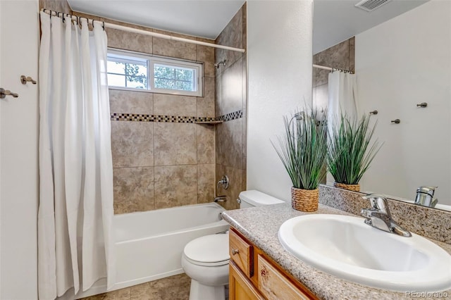 2430 S Jebel Way, Aurora, CO 80013 - bathroom with vanity and shower / bath combination with curtain