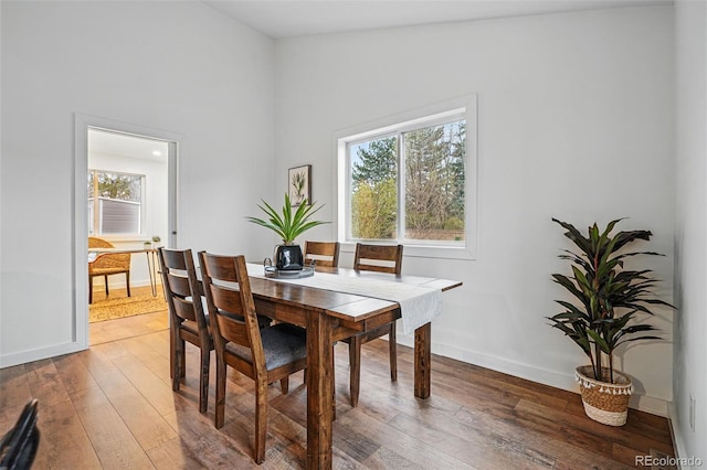3053 Mcintosh Dr, Longmont, CO 80503 - dining room featuring plenty of natural light and hardwood / wood-style floors