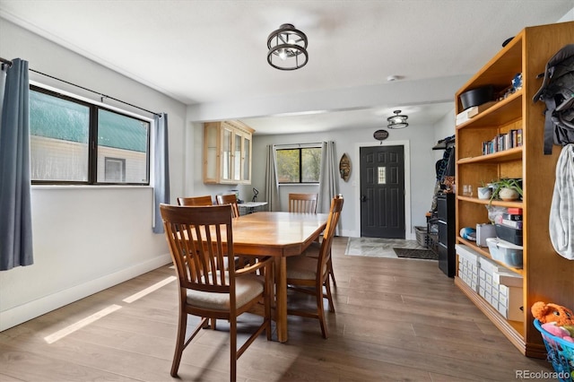 330 2nd St, Kersey, CO 80644 - dining space featuring light wood finished floors and baseboards