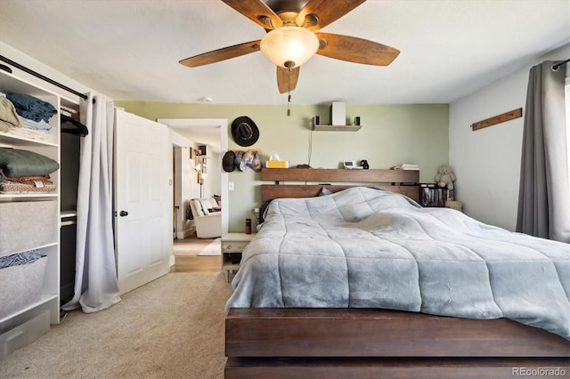330 2nd St, Kersey, CO 80644 - bedroom featuring carpet and a ceiling fan