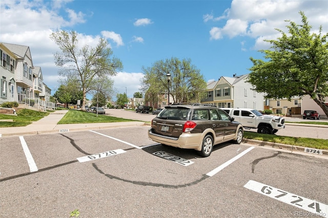 6722 S Independence St, Littleton, CO 80128 - uncovered parking lot with a residential view