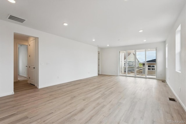 24780 E 39th Ave, Aurora, CO 80019 - unfurnished room featuring light wood-style floors, recessed lighting, and baseboards