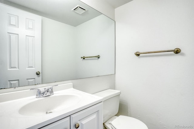 1366 Firefly Cir, Colorado Springs, CO 80916 - half bath with toilet and vanity