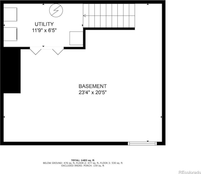 1366 Firefly Cir, Colorado Springs, CO 80916 - room layout